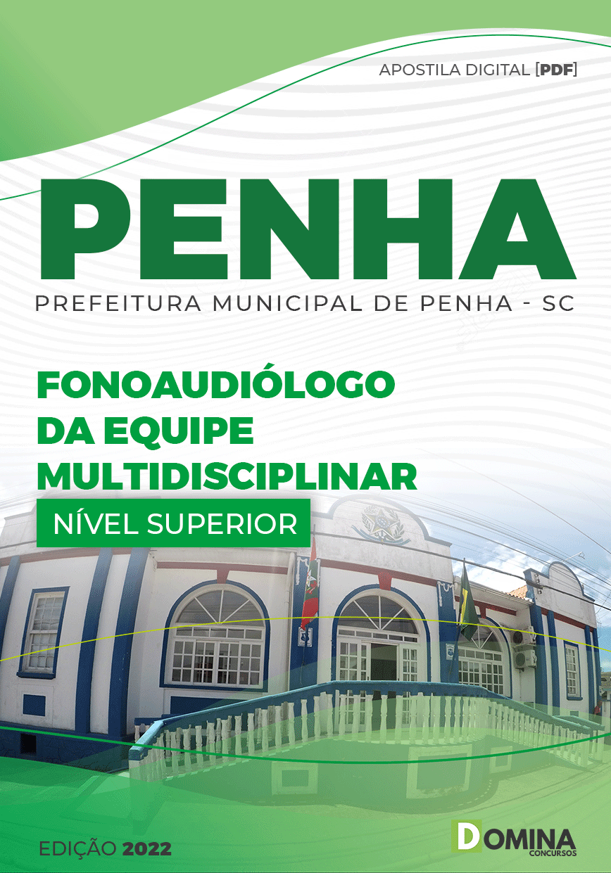 Apostila Concurso Pref Penha SC 2022 Fonoaudiólogo