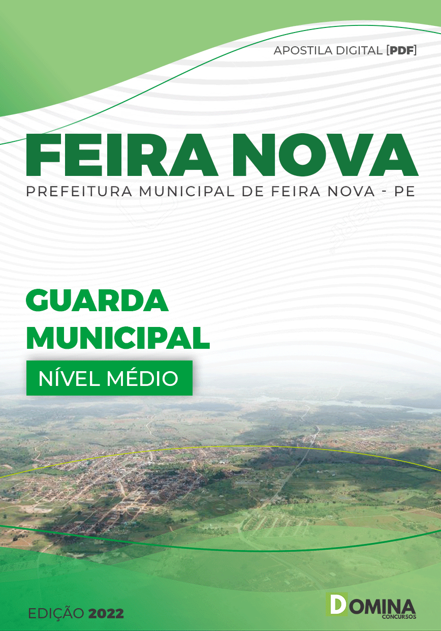 Apostila Digital Pref Feira Nova PE 2022 Guarda Municipal