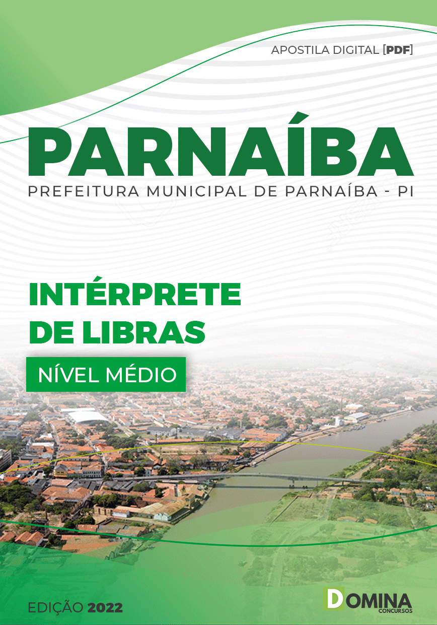 Apostila Concurso Pref Parnaíba PI 2022 Intérprete Libras