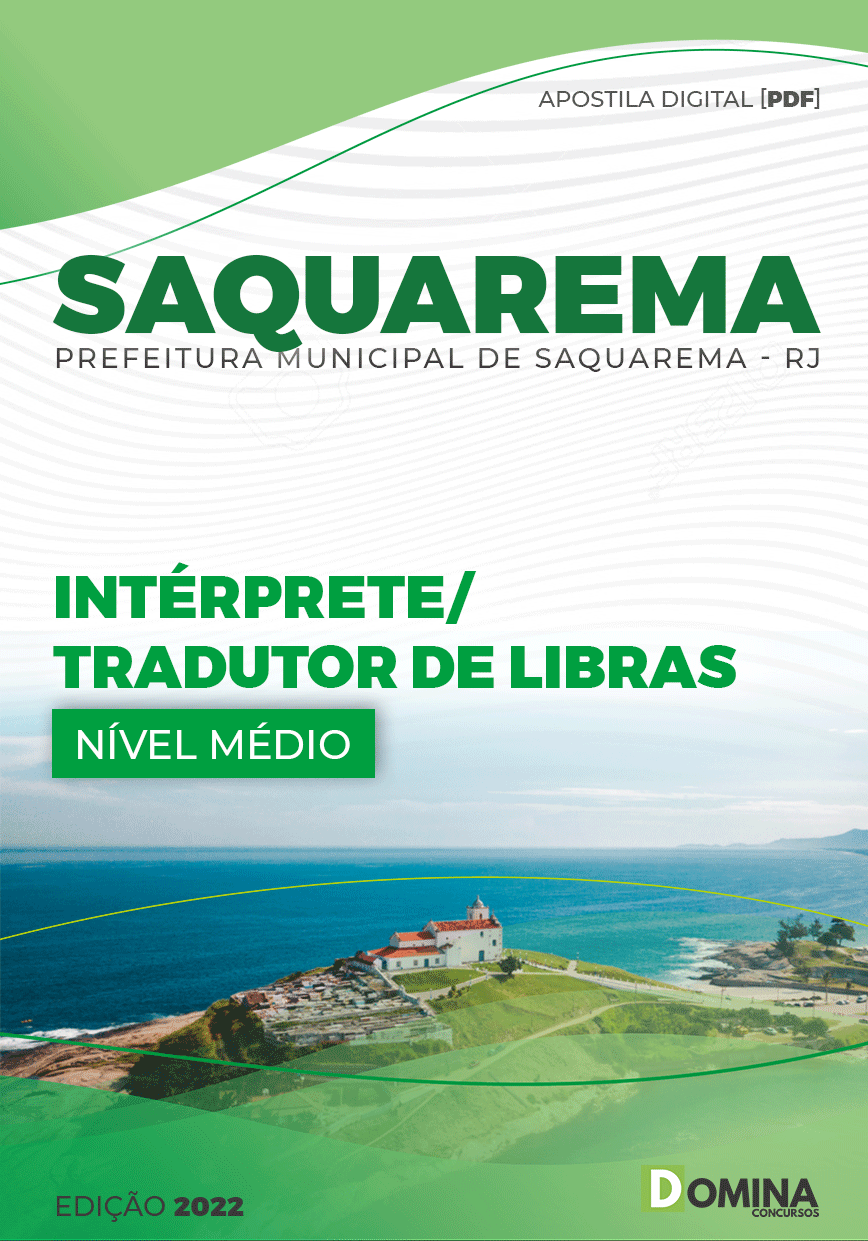 Apostila Pref Saquarema RJ 2022 Intérprete Tradutor Libras