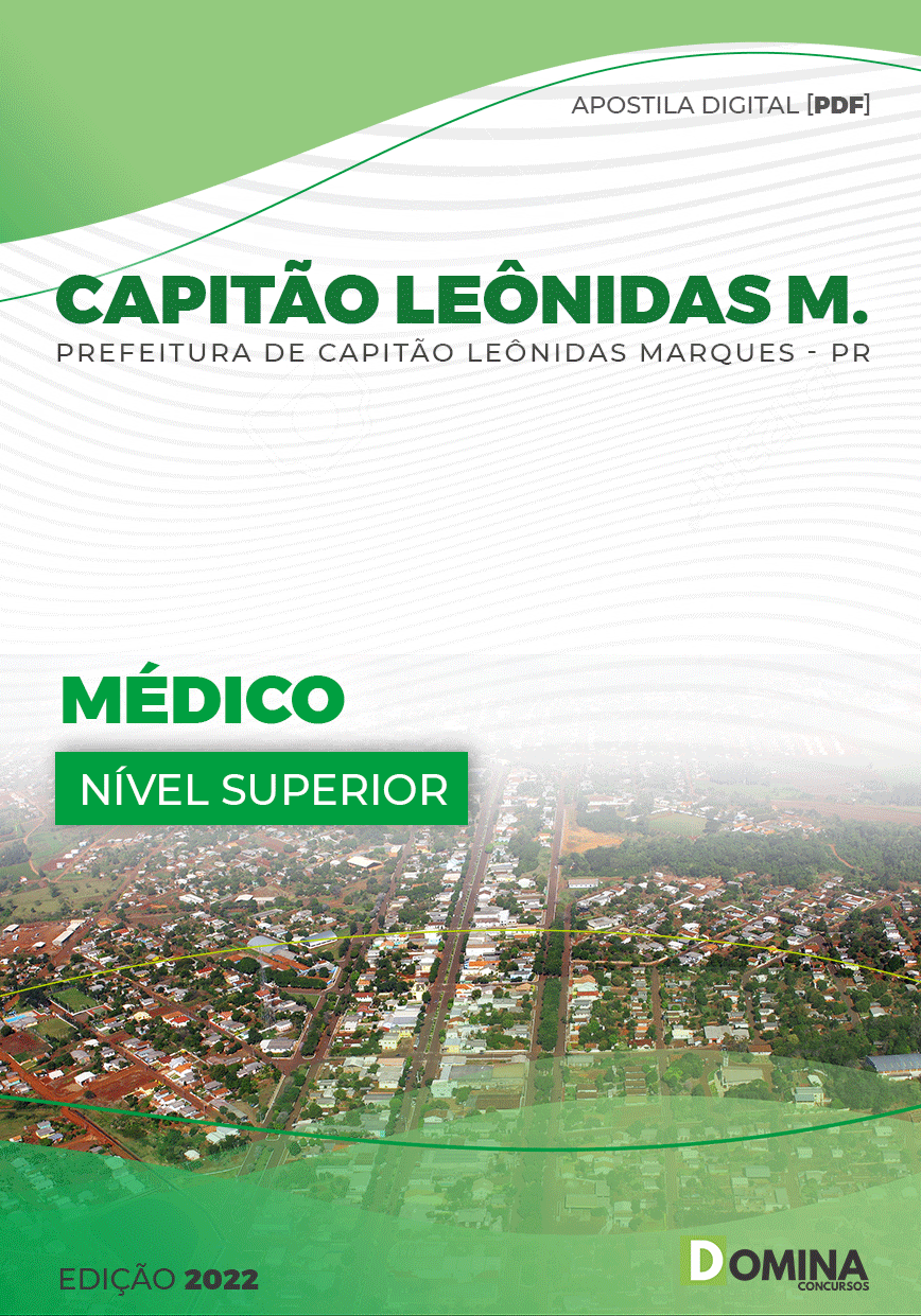 Apostila Pref Capitão Leônidas Marques PR 2022 Médico