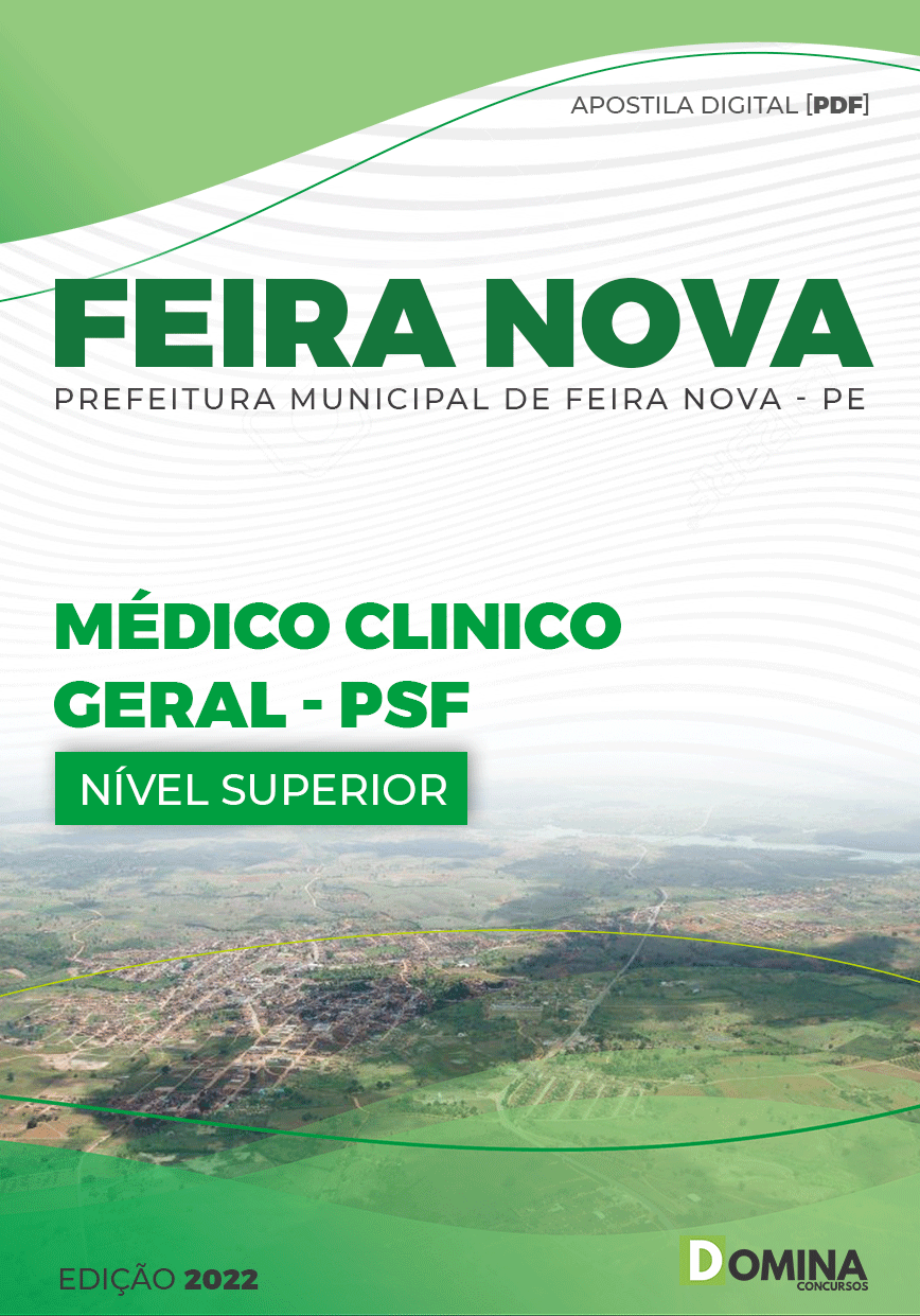 Apostila Digital Pref Feira Nova PE 2022 Médico Clínico Geral