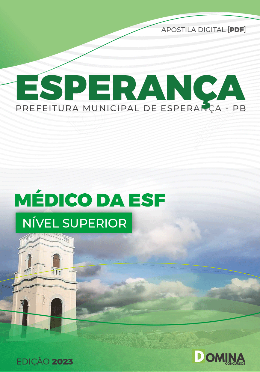 Apostila Concurso Pref Esperança PB 2023 Médico ESF