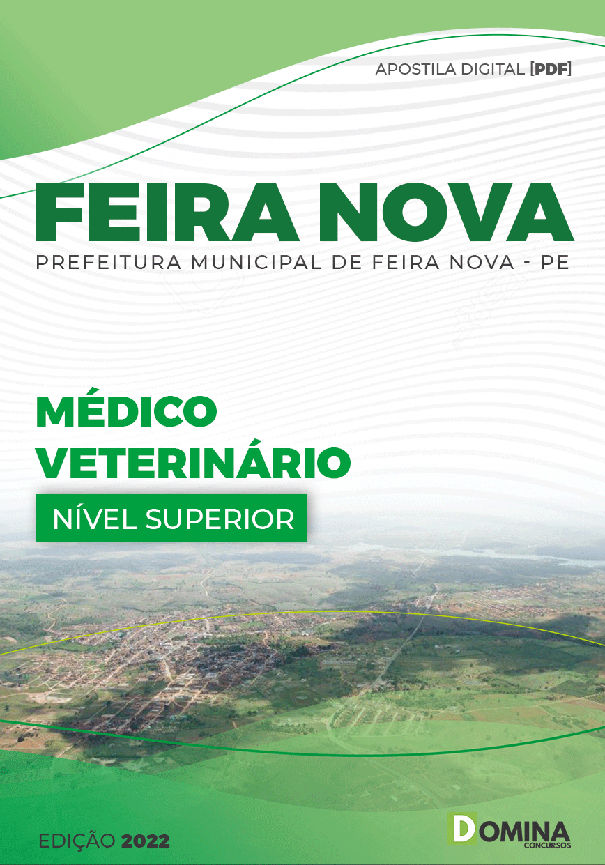 Apostila Digital Pref Feira Nova PE 2022 Médico Veterinário