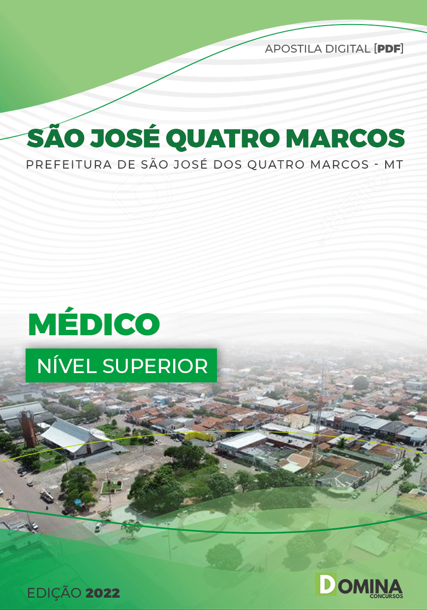 Apostila Pref São José Quatro Marcos MT 2022 Médico