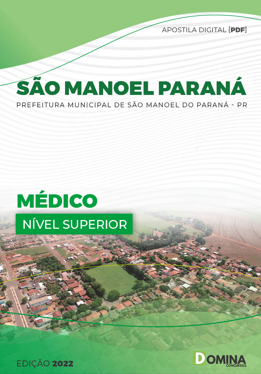 Apostila Pref São Manoel Paraná PR 2022 Médico