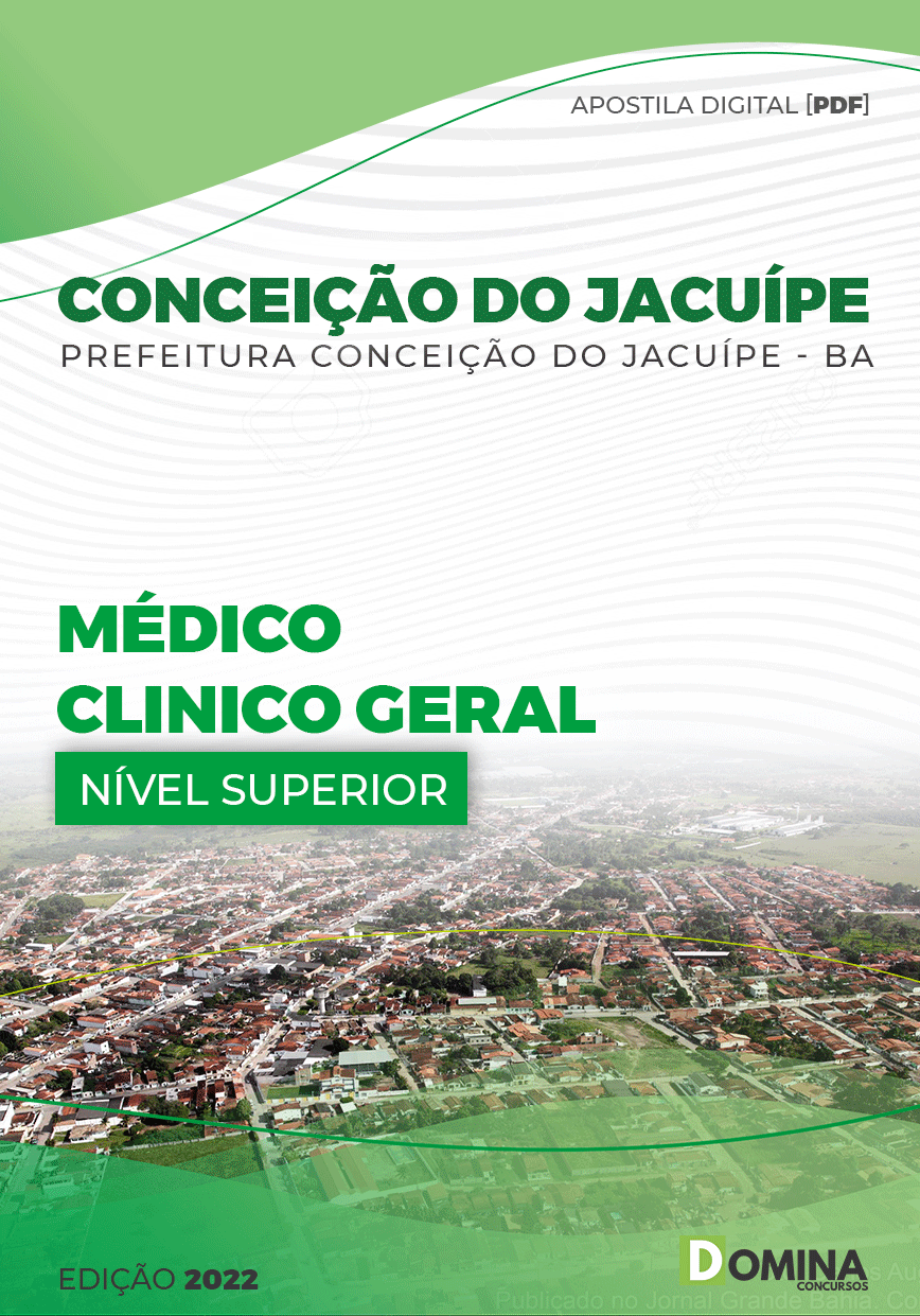 Apostila Pref Conceição Jacuípe BA Médico Clínico Geral