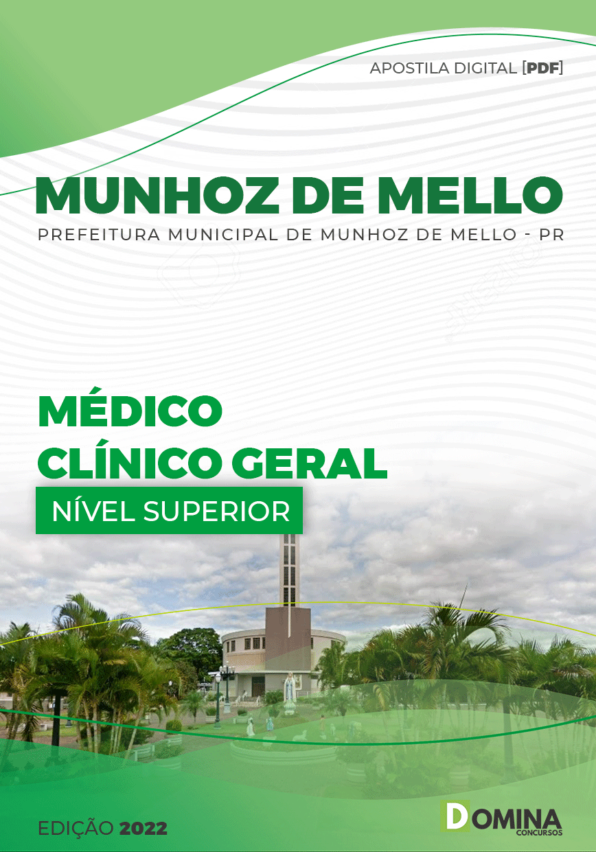 Apostila Pref Munhoz Mello PR 2022 Médico Clínico Geral