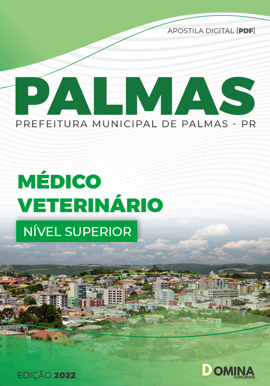 Apostila Concurso Pref Palmas PR 2022 Médico Veterinário