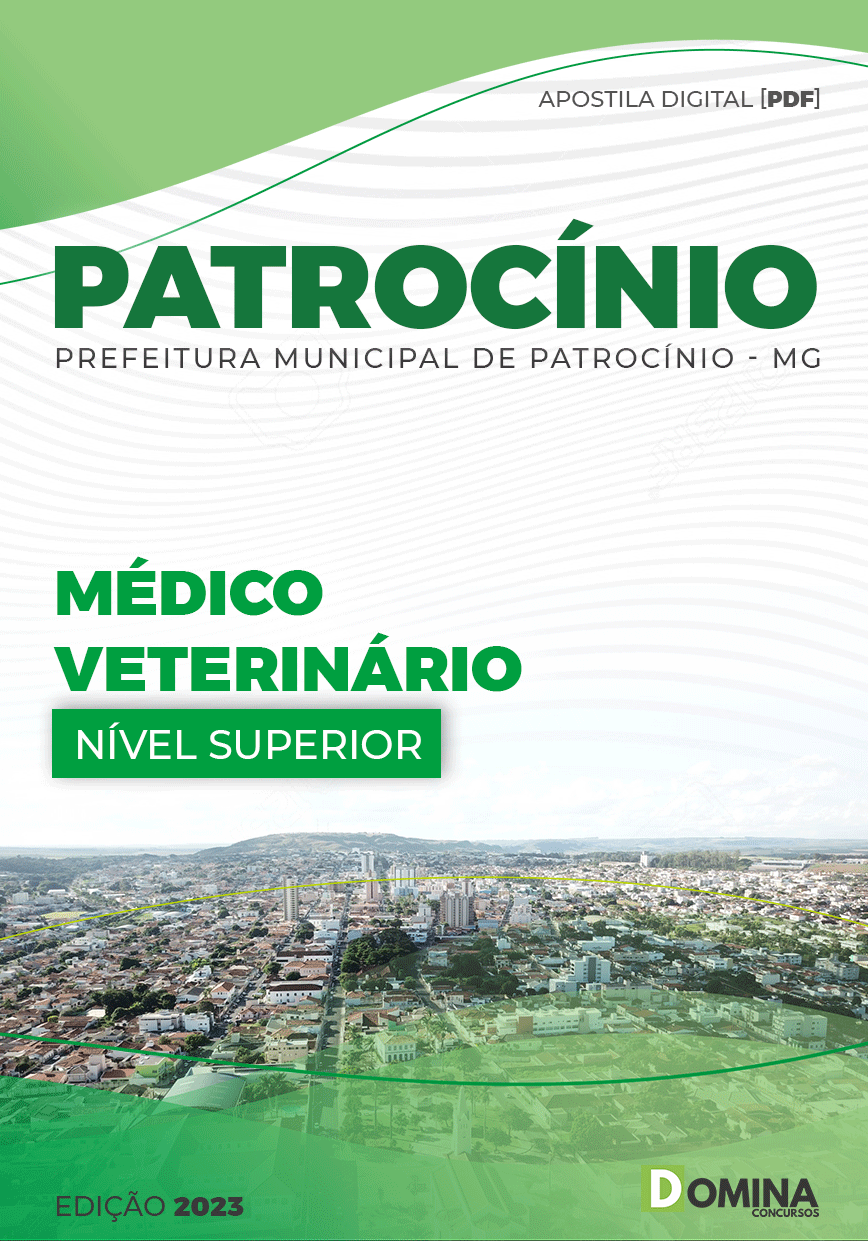 Apostila Concurso Pref Patrocínio MG 2023 Médico Veterinário