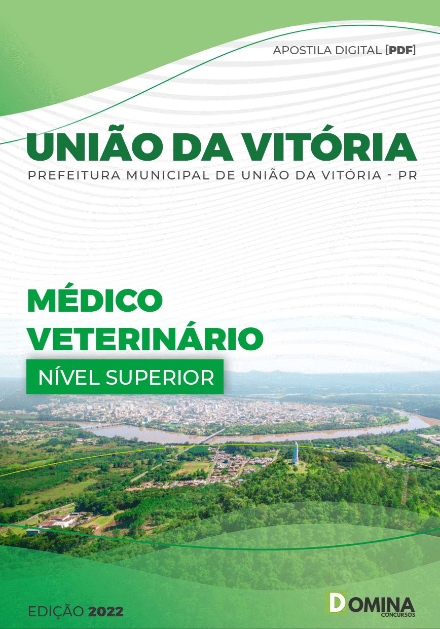 Apostila Pref União da Vitória PR 2022 Médico Veterinário