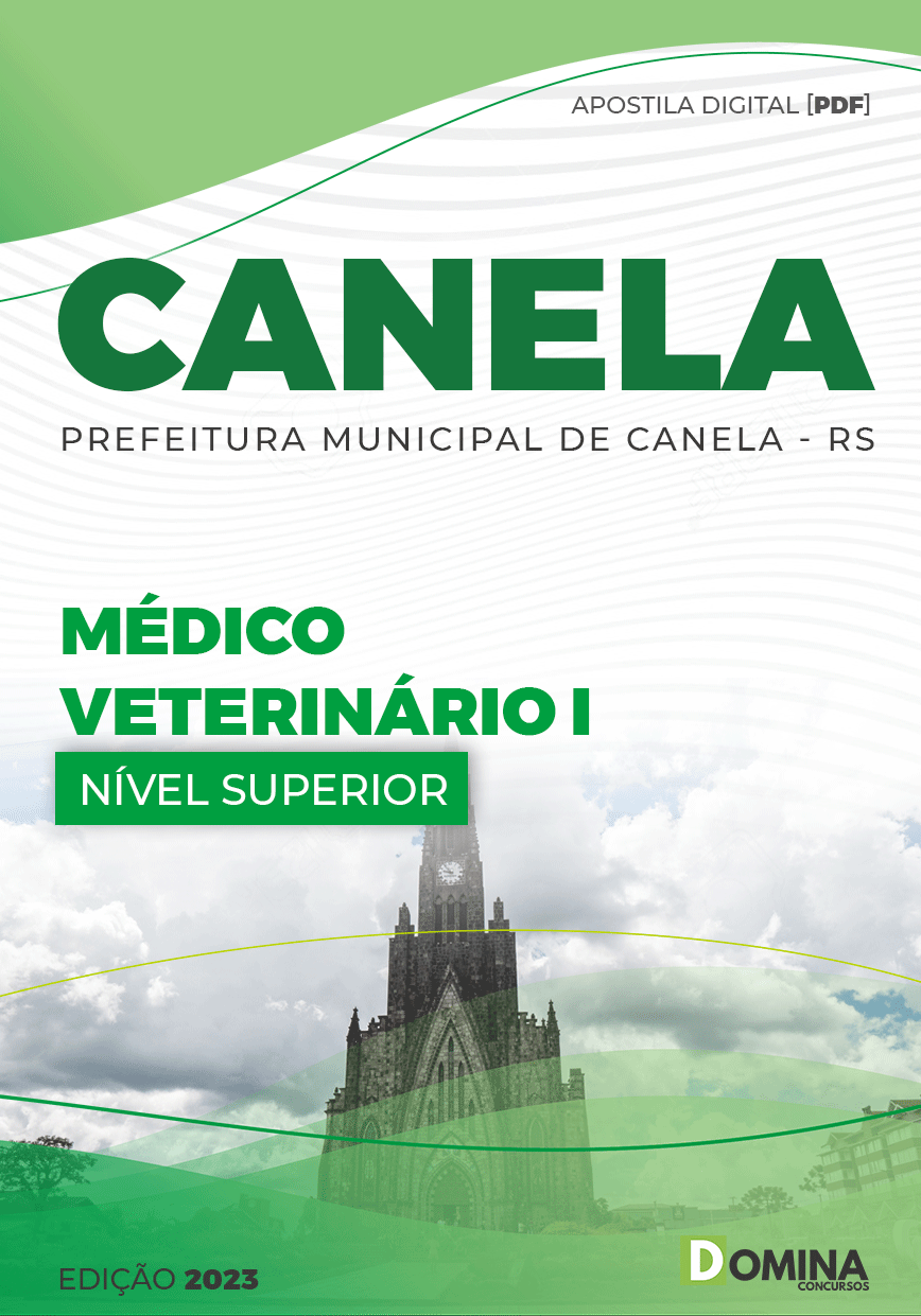 Apostila Digital Pref Canela RS 2023 Médico Veterinário I