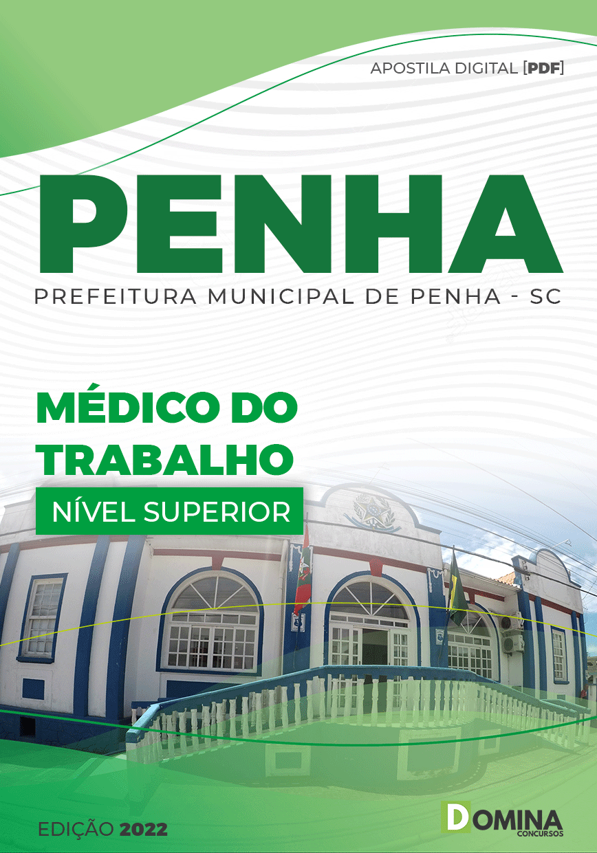 Apostila Concurso Pref Penha SC 2022 Médico Trabalho