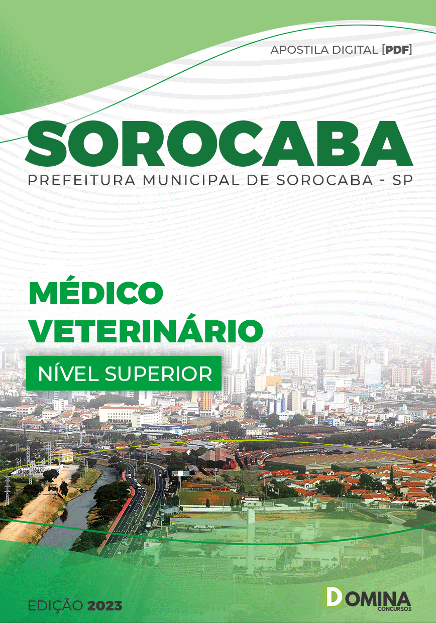 Apostila Concurso Pref Sorocaba SP 2023 Médico Veterinário