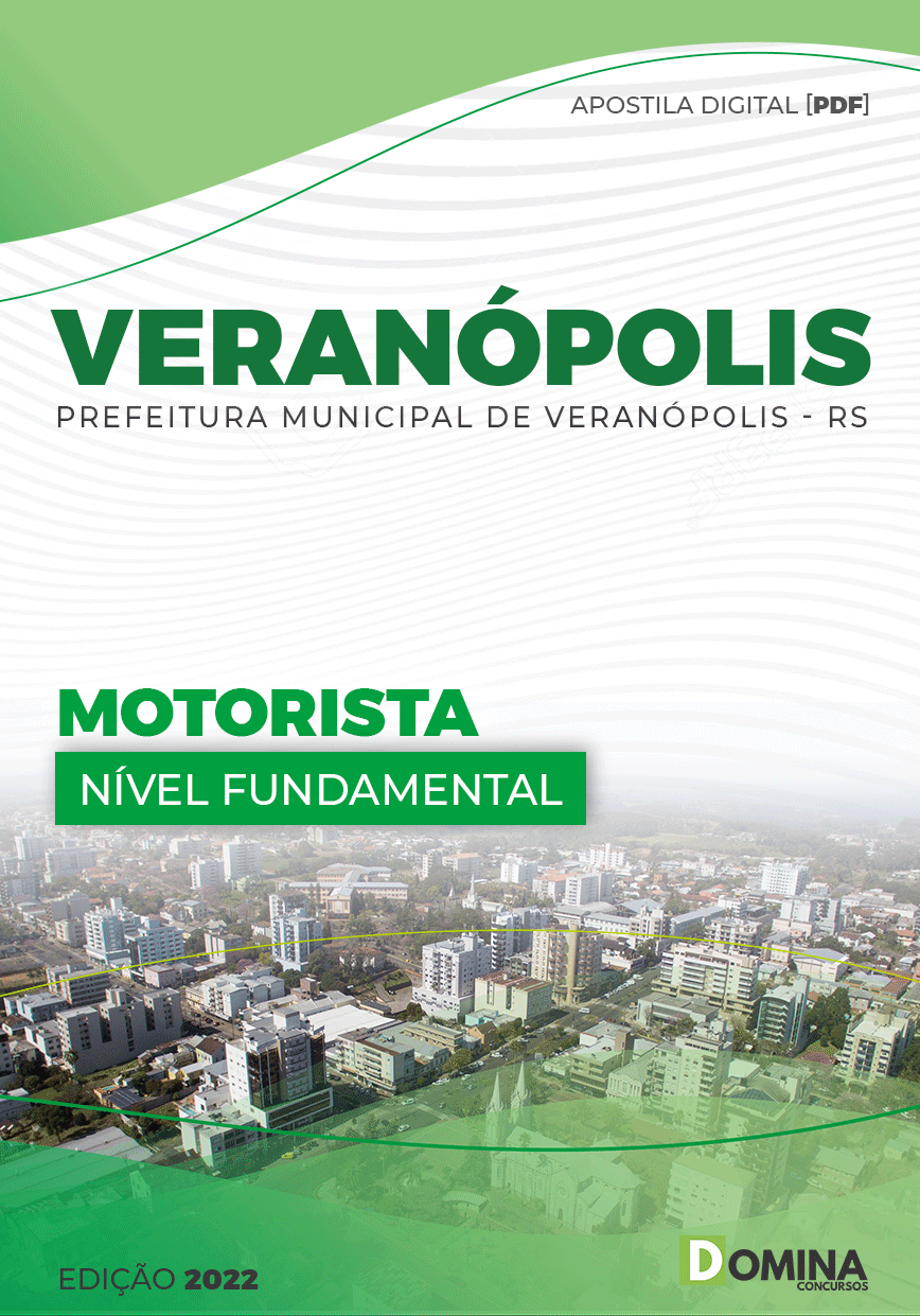 Apostila Digital Pref Veranópolis RS 2022 Motorista