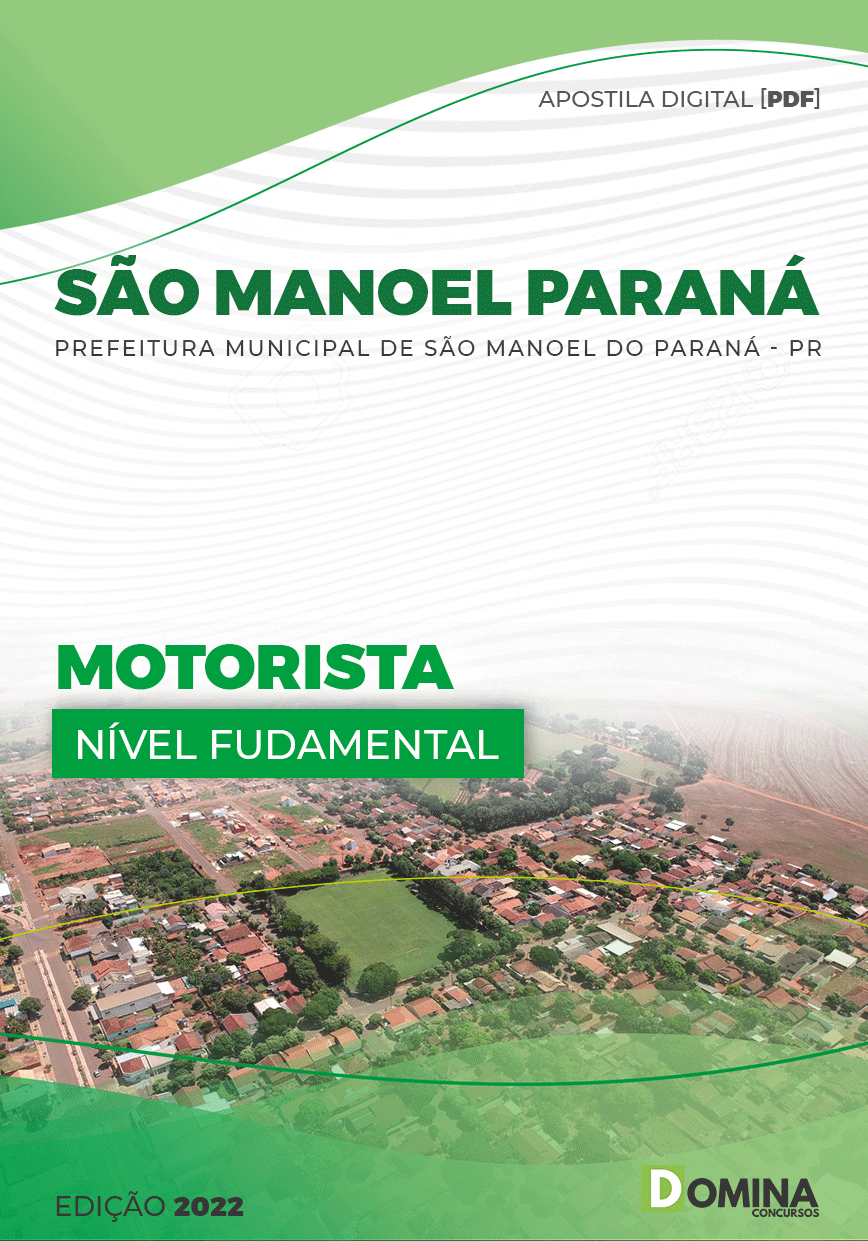 Apostila Pref São Manoel Paraná PR 2022 Motorista