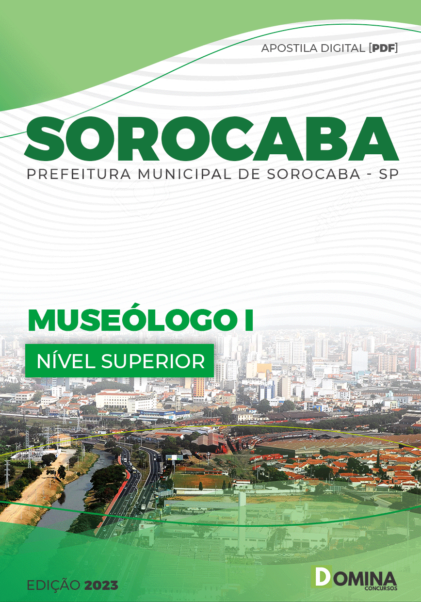 Apostila Concurso Pref Sorocaba SP 2023 Museólogo I