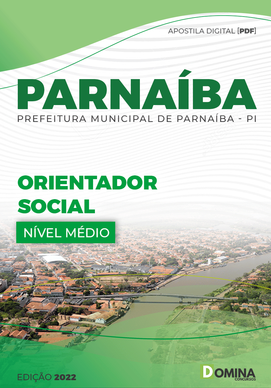 Apostila Concurso Pref Parnaíba PI 2022 Orientado Social