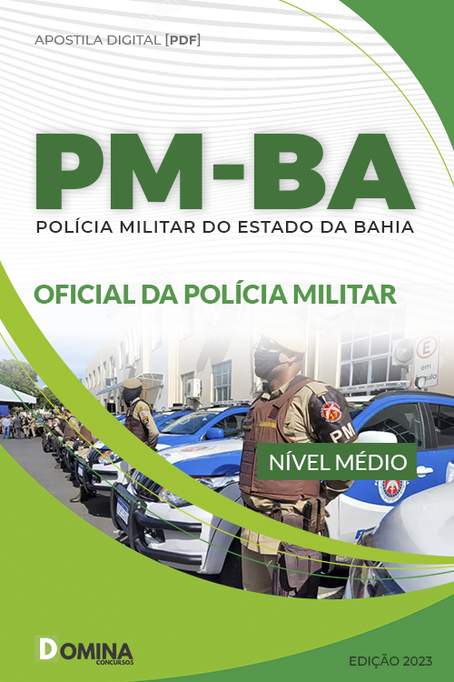 Apostila Concurso PM BA 2023 Oficial Polícia Militar