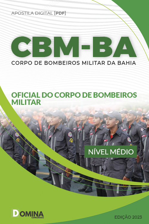 Apostila Bombeiro BA 2023 Oficial Corpo Bombeiro Militar