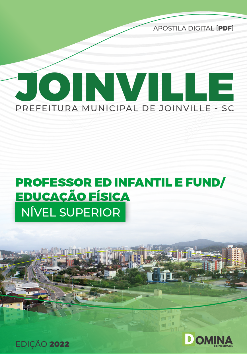 Apostila Pref Joinville SC 2022 Professor Ensino Fund Física