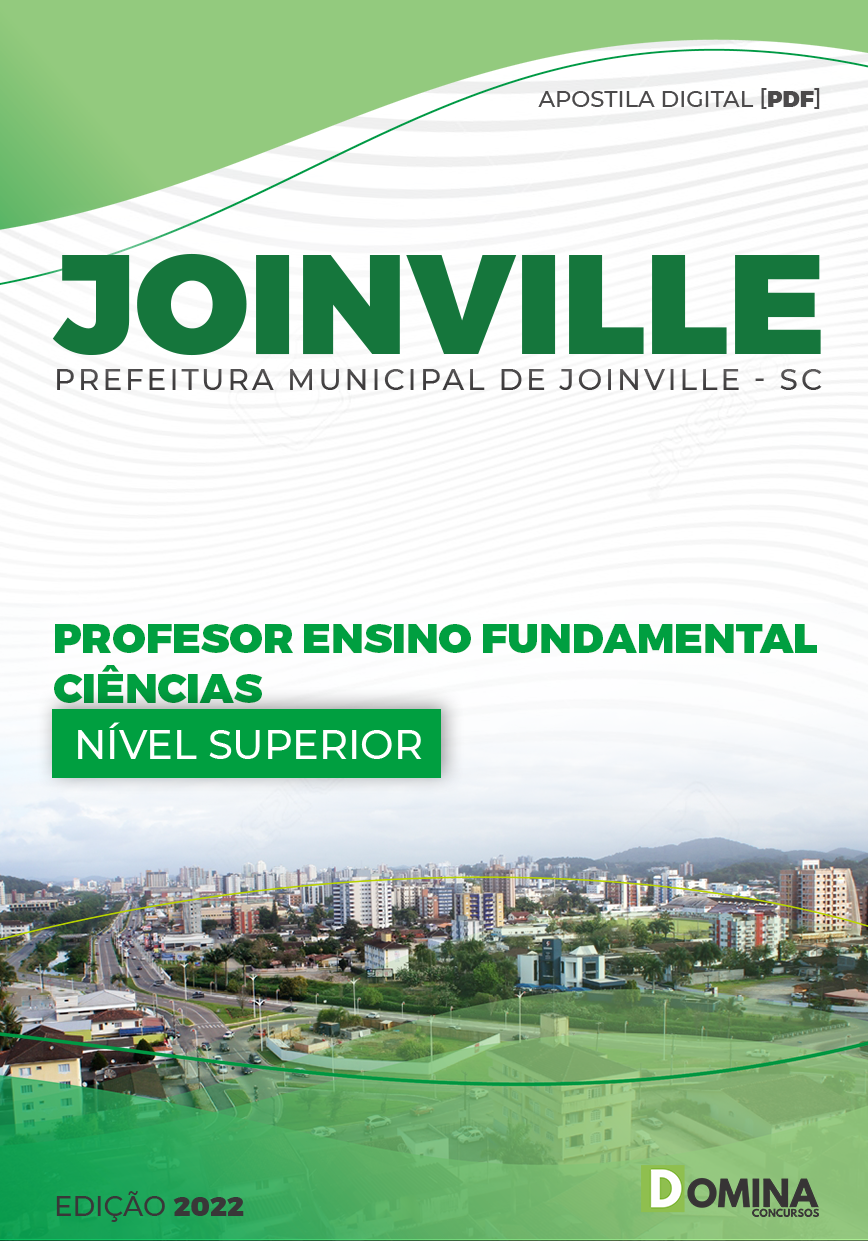 Apostila Pref Joinville SC 2022 Professor Ensino Fund Ciências