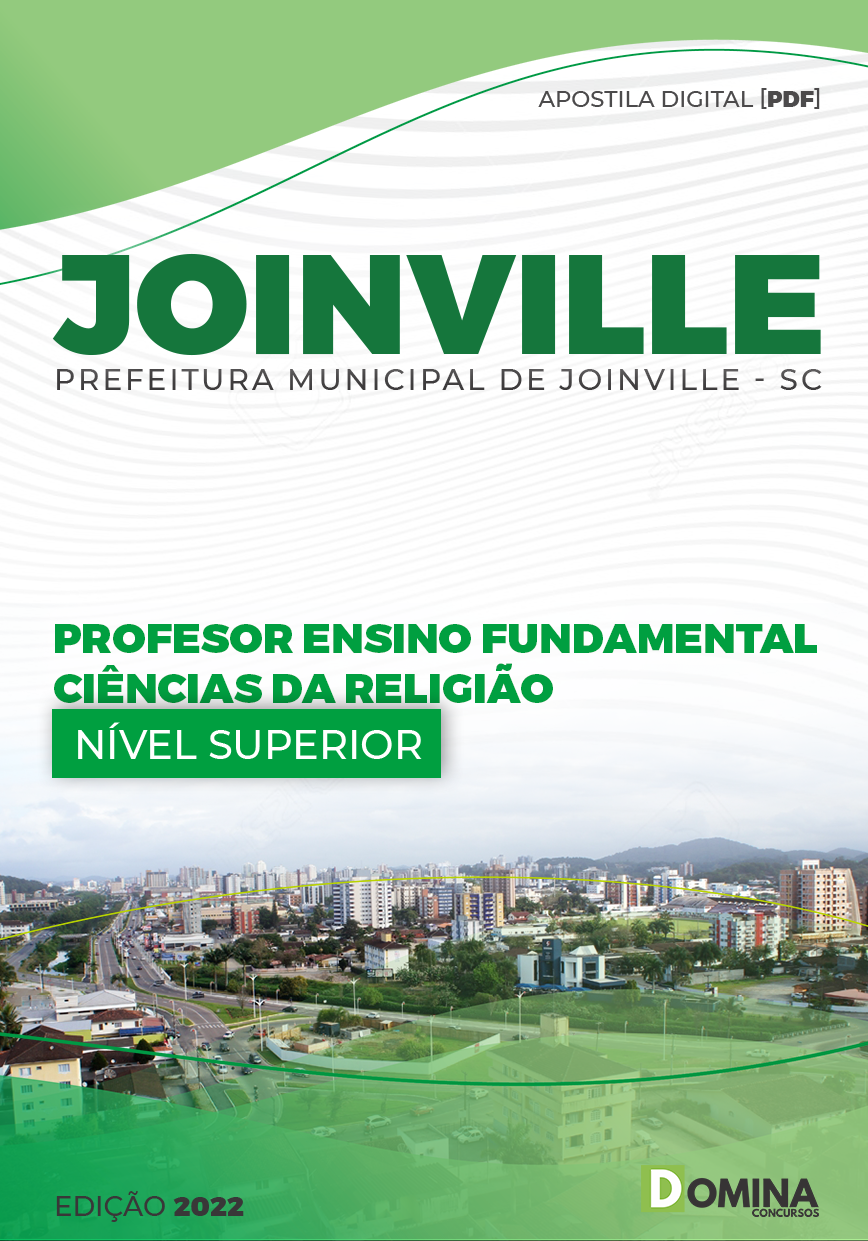 Apostila Pref Joinville SC 2022 Professor Ensino Fund Ciências Religião