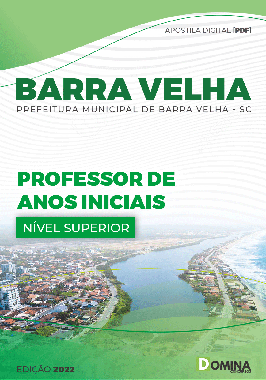 Apostila Pref Barra Velha SC 2022 Professor de Anos Iniciais