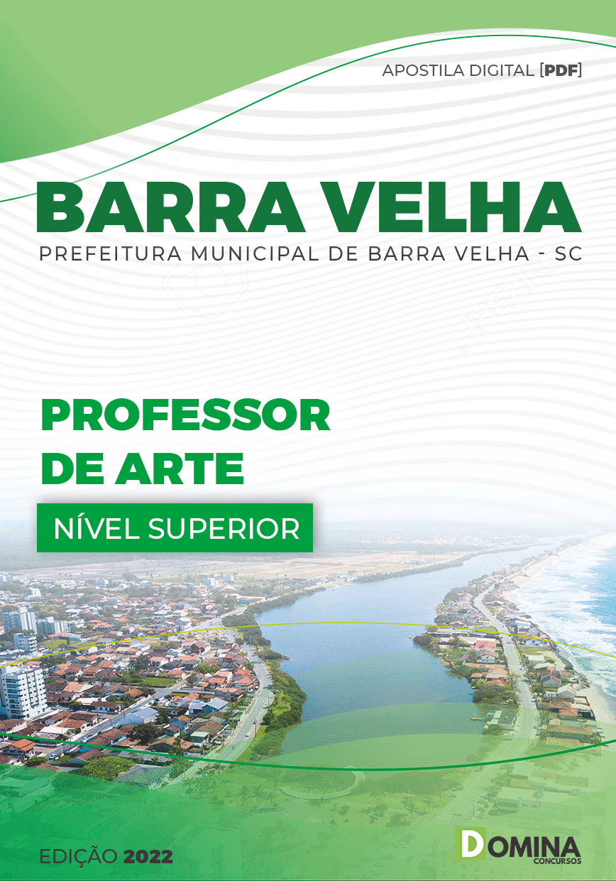 Apostila Concurso Pref Barra Velha SC 2022 Professor de Arte