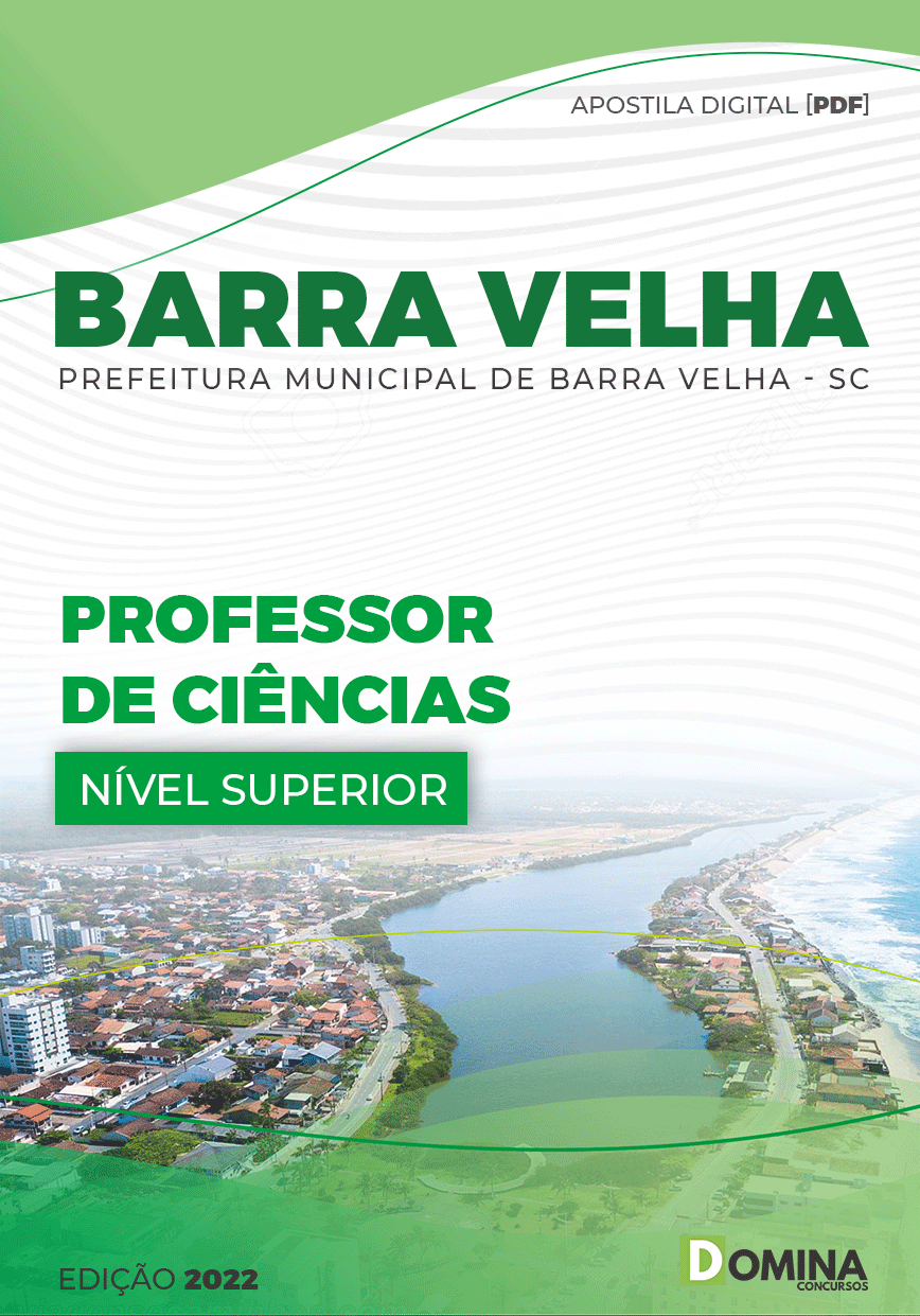 Apostila Concurso Pref Barra Velha SC 2022 Professor de Ciências