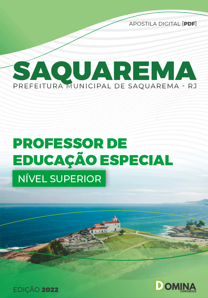 Apostila Pref Saquarema RJ 2022 Professor Educação Especial