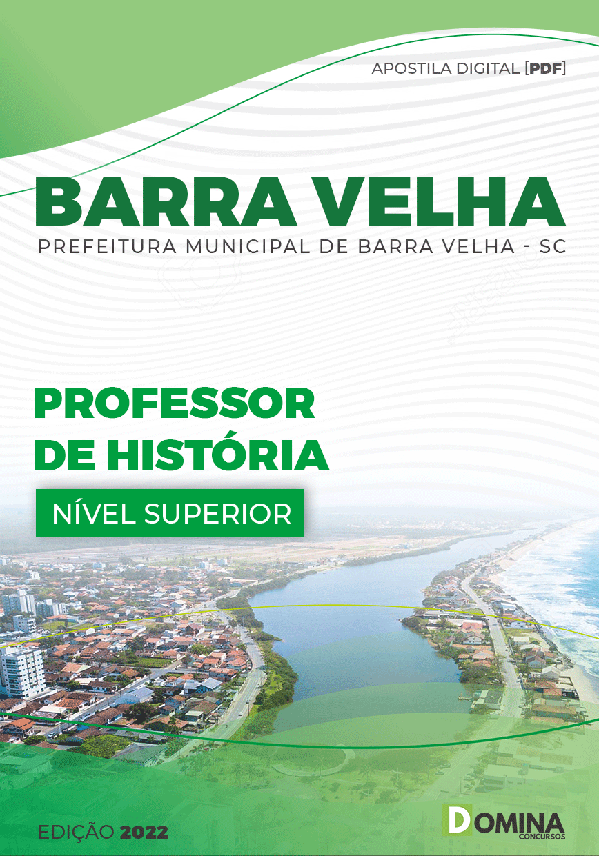 Apostila Digital Pref Barra Velha SC 2022 Professor de História