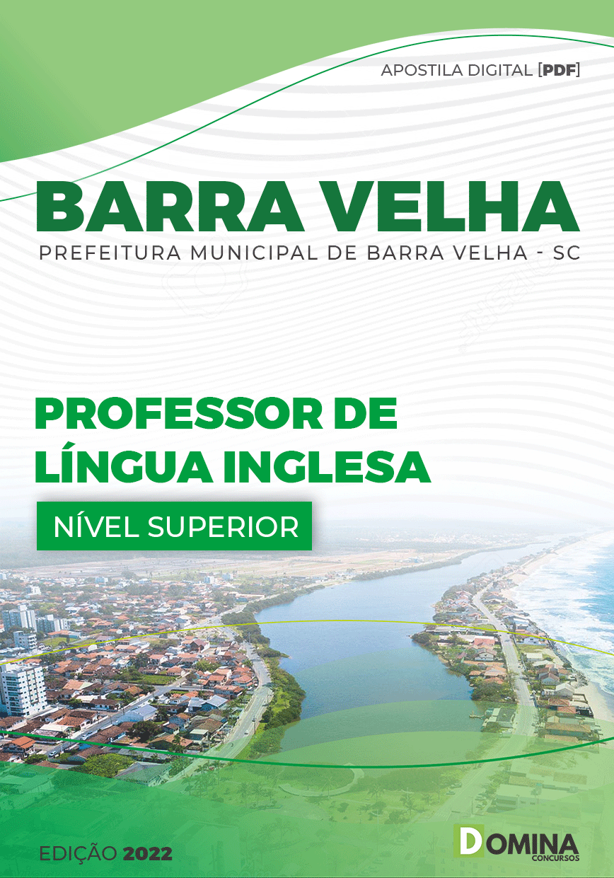 Apostila Pref Barra Velha SC 2022 Professor de Língua Inglesa