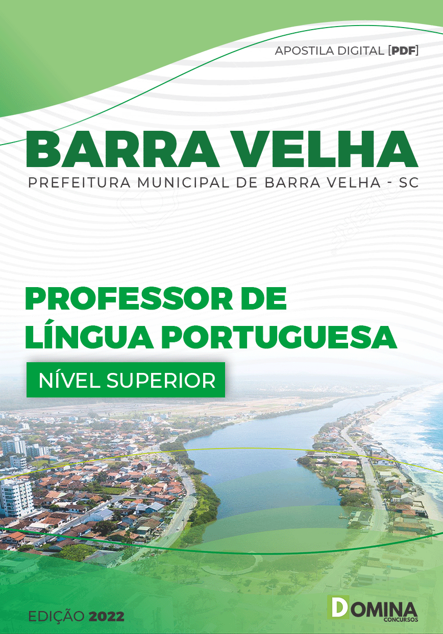 Apostila Pref Barra Velha SC 2022 Professor de Língua Portuguesa