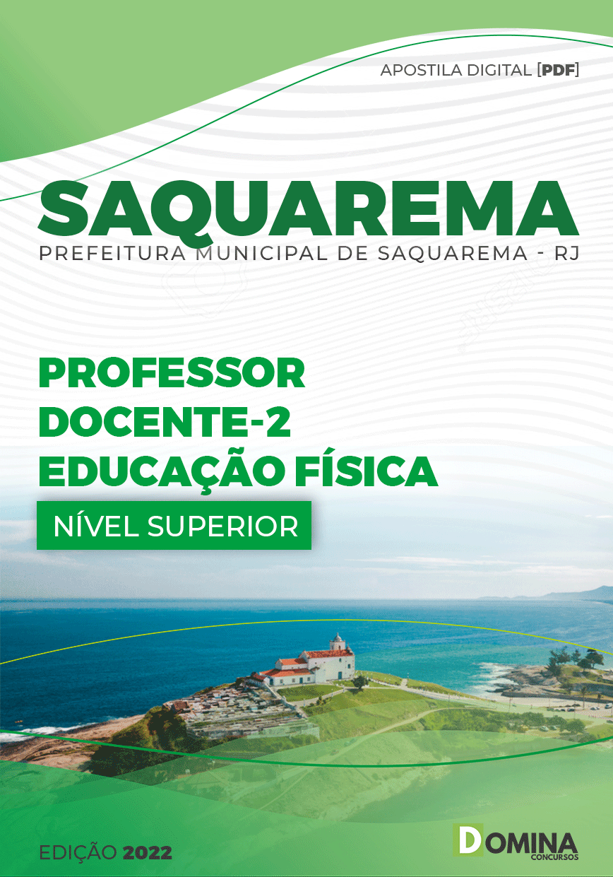 Apostila Pref Saquarema RJ 2022 Professor Docente Educação Física