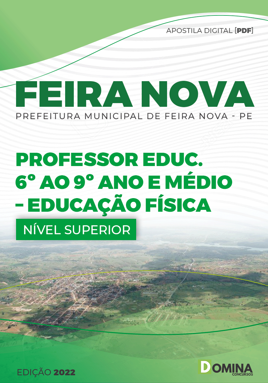 Apostila Pref Feira Nova PE 2022 Professor Ensino Fund Física