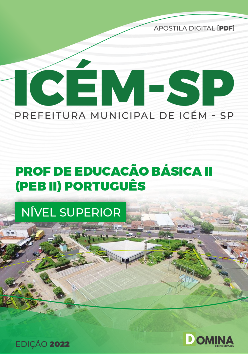 Apostila ICÉM SP 2022 Professor Educação Básica II Português