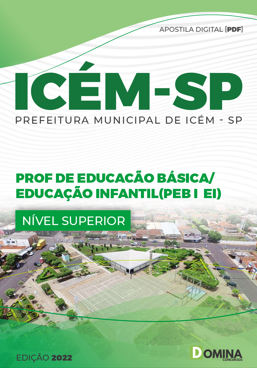 Apostila ICÉM SP 2022 Professor Educação Básica Educação Infantil