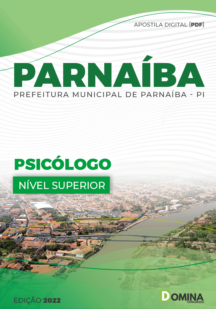 Apostila Concurso Pref Parnaíba PI 2022 Psicólogo