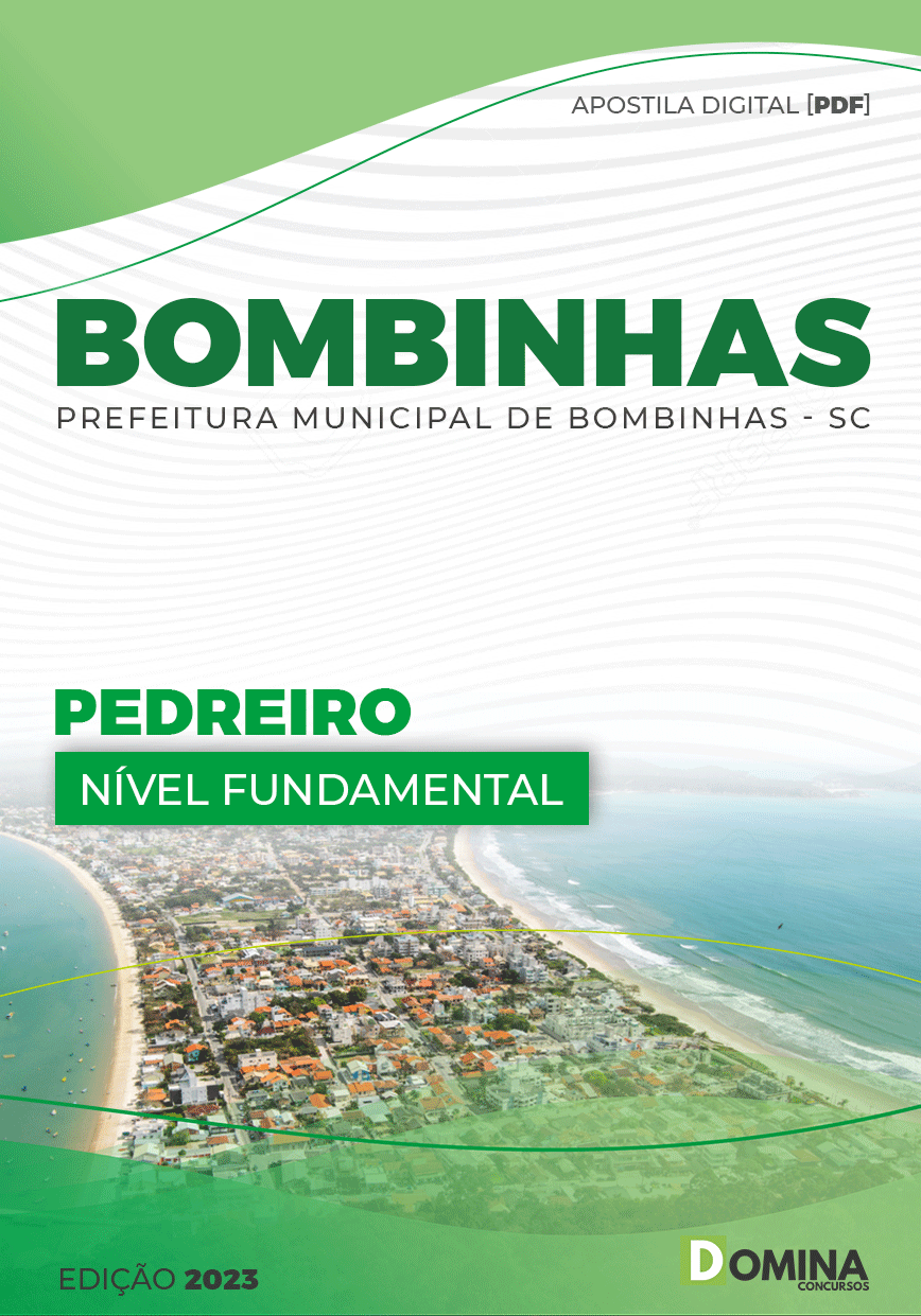 Apostila Concurso Pref Bombinhas SC 2023 Pedreiro