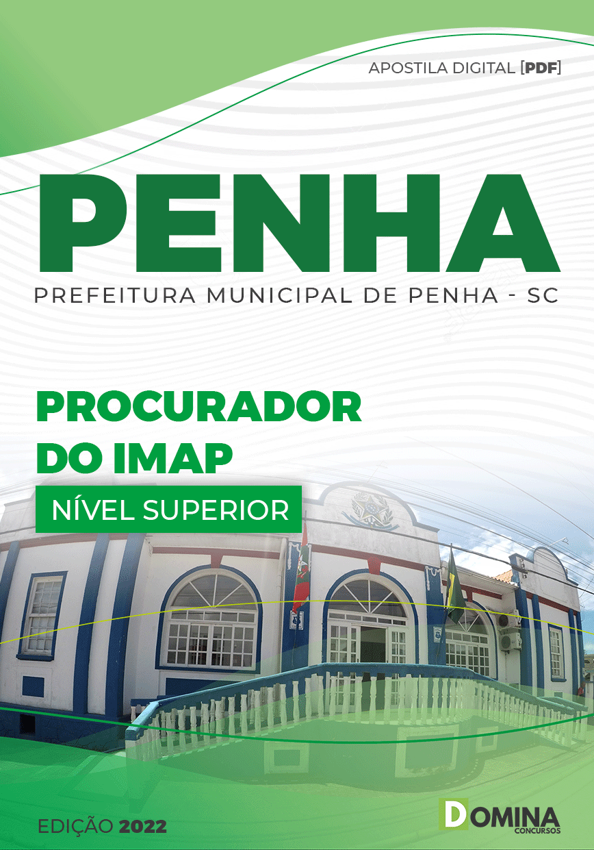 Apostila Digital Pref Penha SC 2022 Procurador IMAP