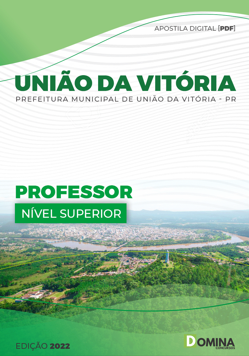 Apostila Digital Pref União da Vitória PR 2022 Professor