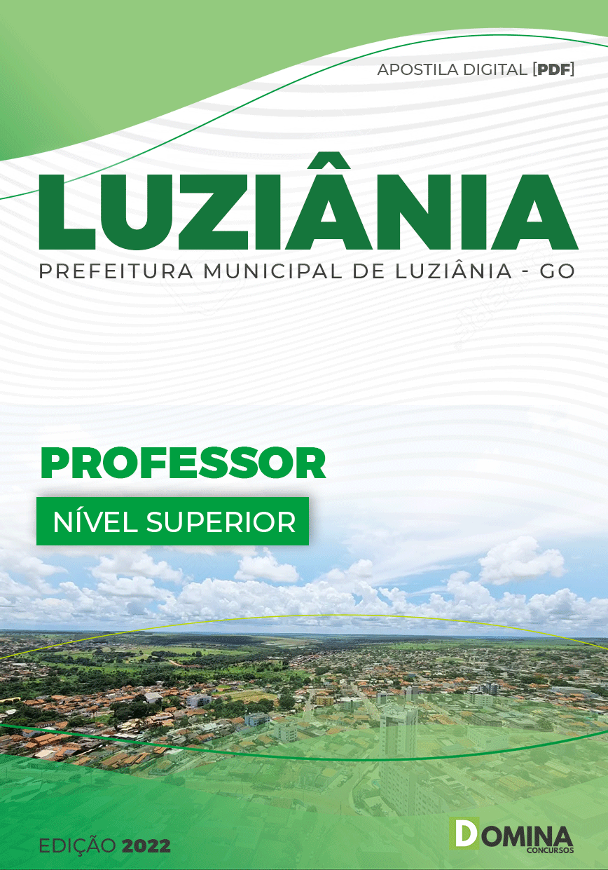 Apostila Digital Concurso Pref Luziânia GO 2022 Professor