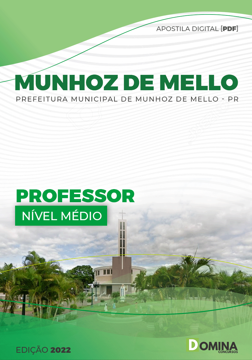 Apostila Digital Pref Munhoz Mello PR 2022 Professor