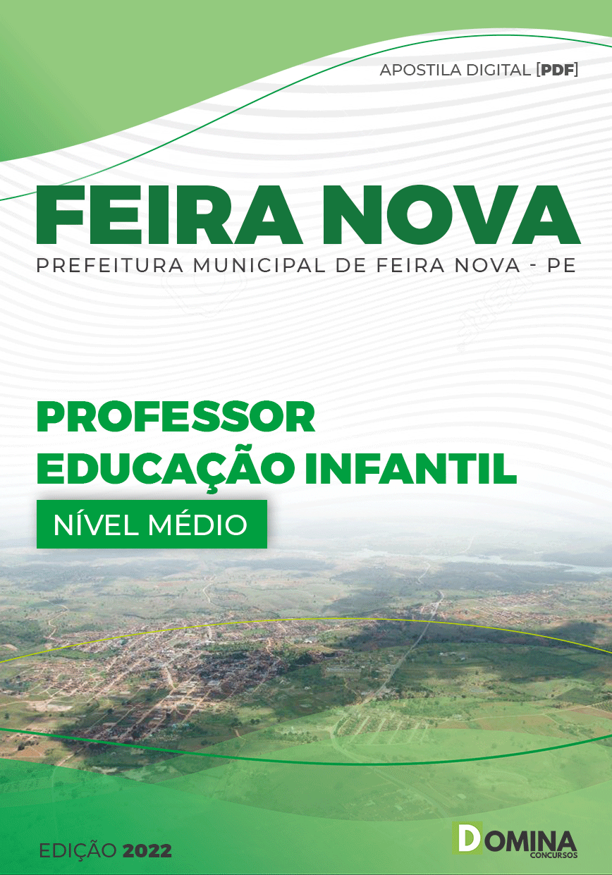 Apostila Pref Feira Nova PE 2022 Professor Educação Infantil