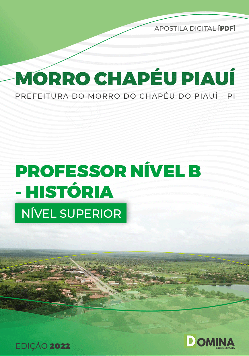 Apostila Pref Morro do Chapéu PI 2022 Professor Nível B História