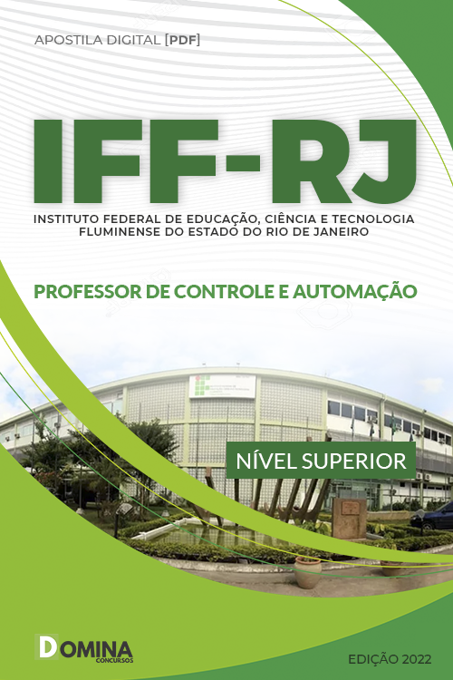 Apostila Concurso IFF RJ 2022 Professor Controle Automação