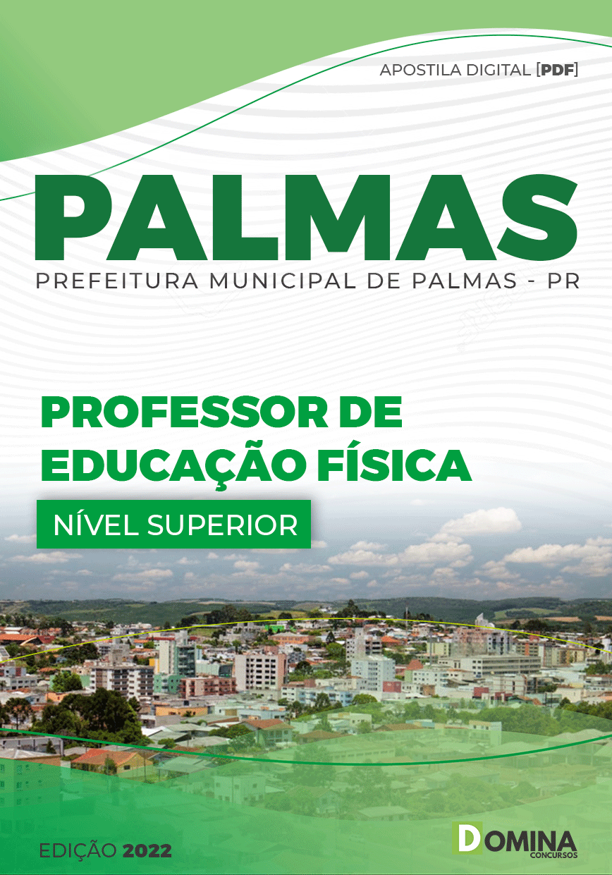 Apostila Concurso Pref Palmas PR 2022 Professor Educação Física