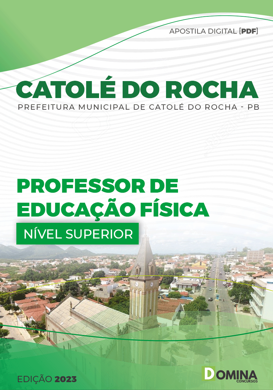 Apostila Pref Catolé Rocha PB 2023 Professor Educação Física