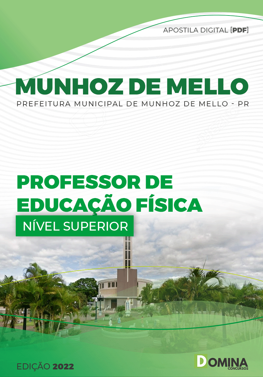 Apostila Pref Munhoz Mello PR 2022 Professor Educação Física